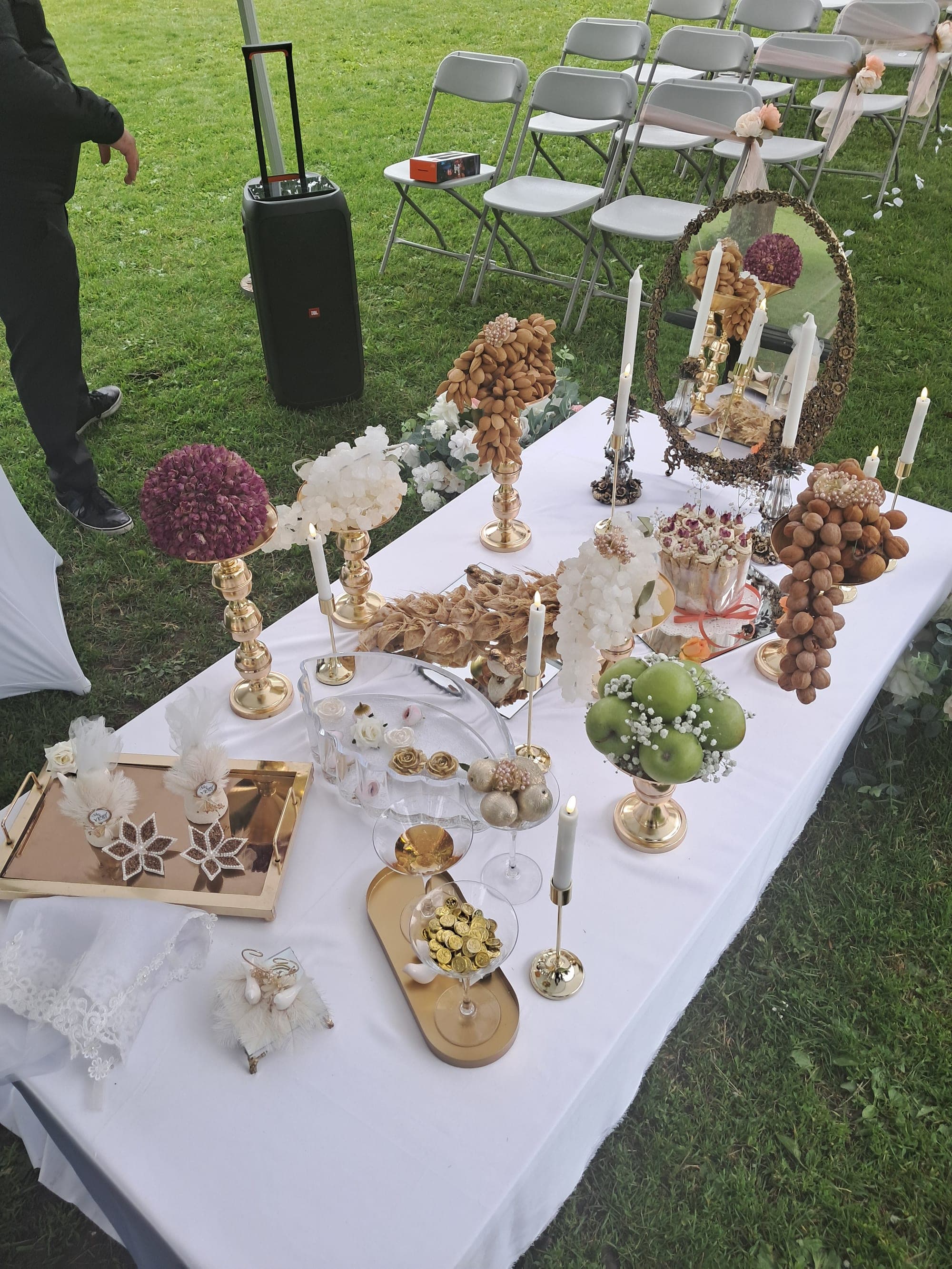 Partytelt levert til arrangement på Akershus festning