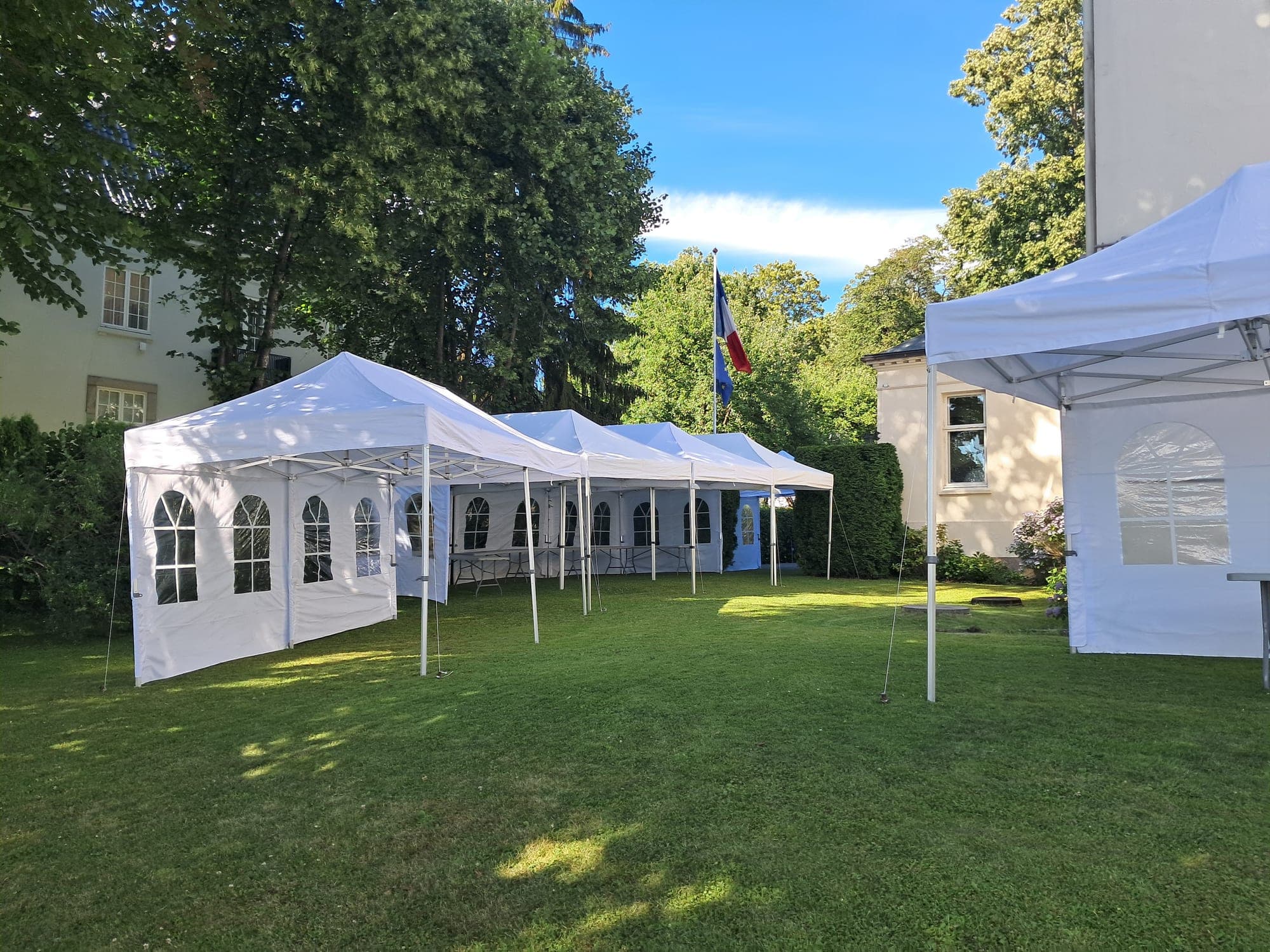 Telt levert til ambassadefest i Oslo – bilde 2
