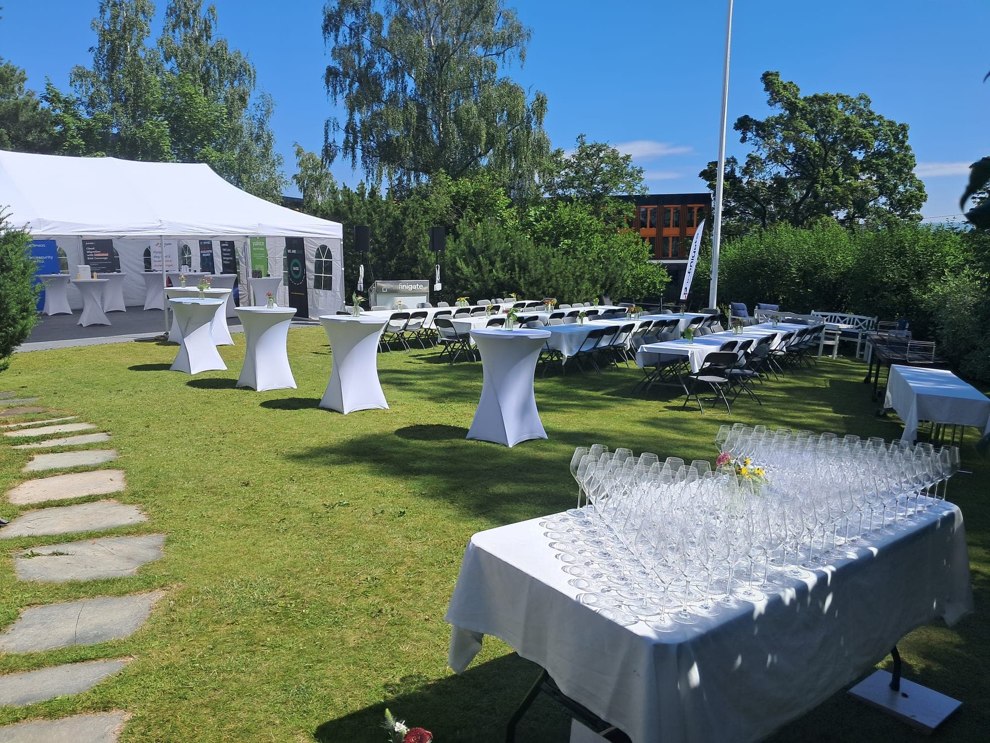 Party tent at Villa Lysaker – photo 2
