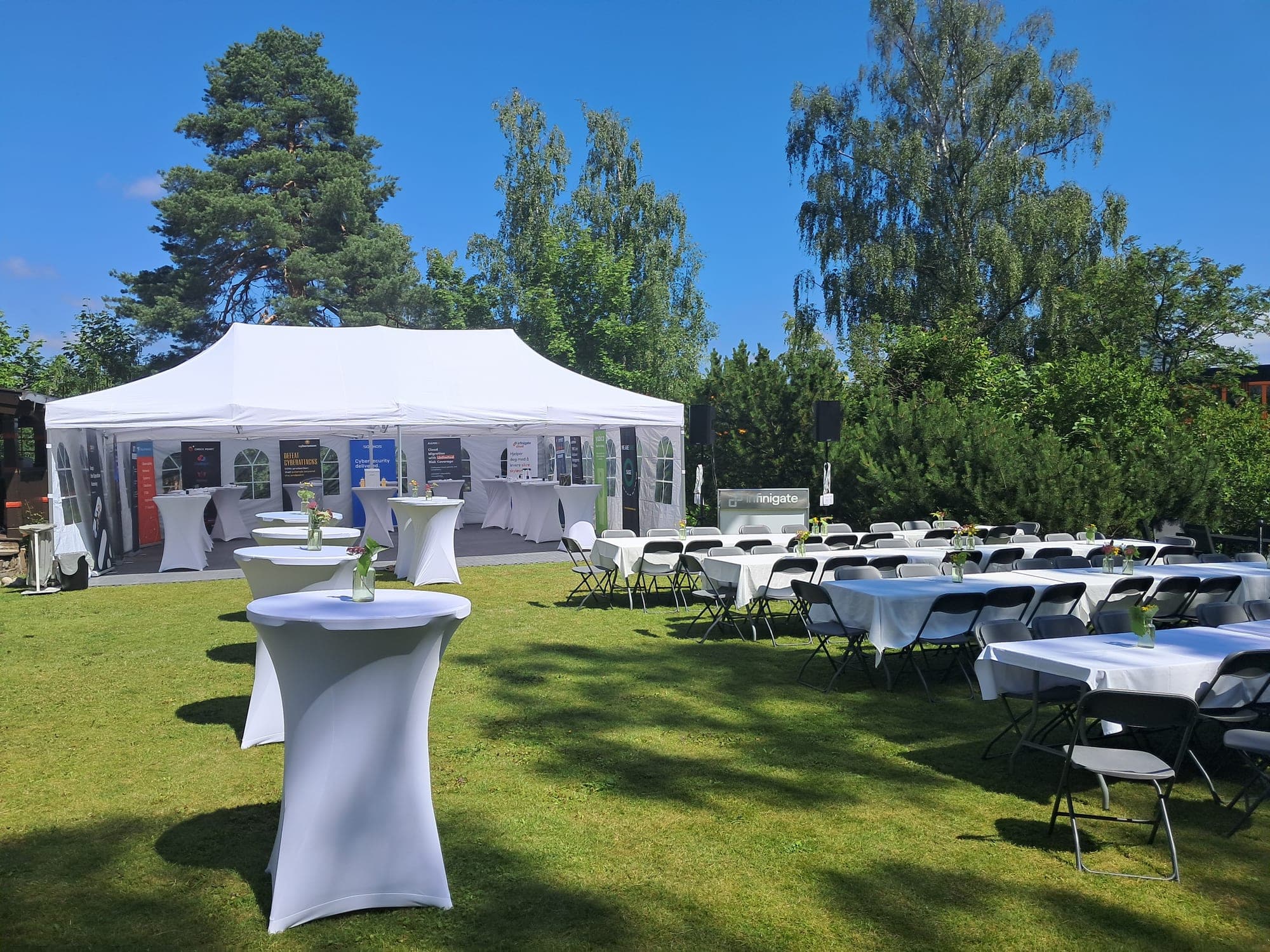 Party tent at Villa Lysaker – photo 3