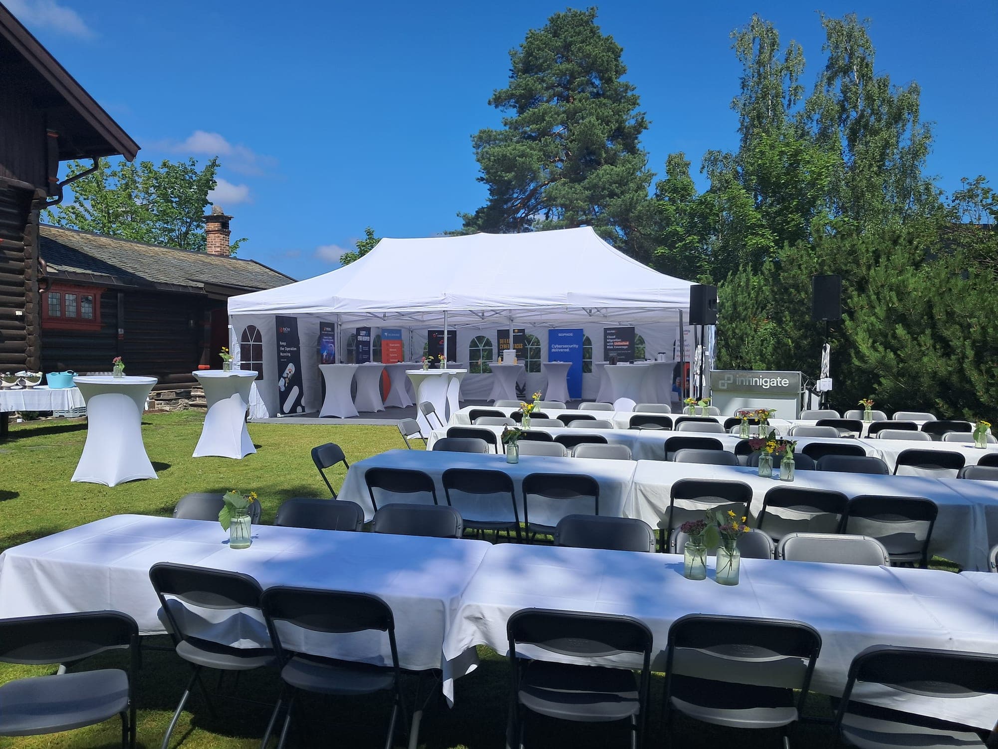 Party tent at Villa Lysaker – photo 4