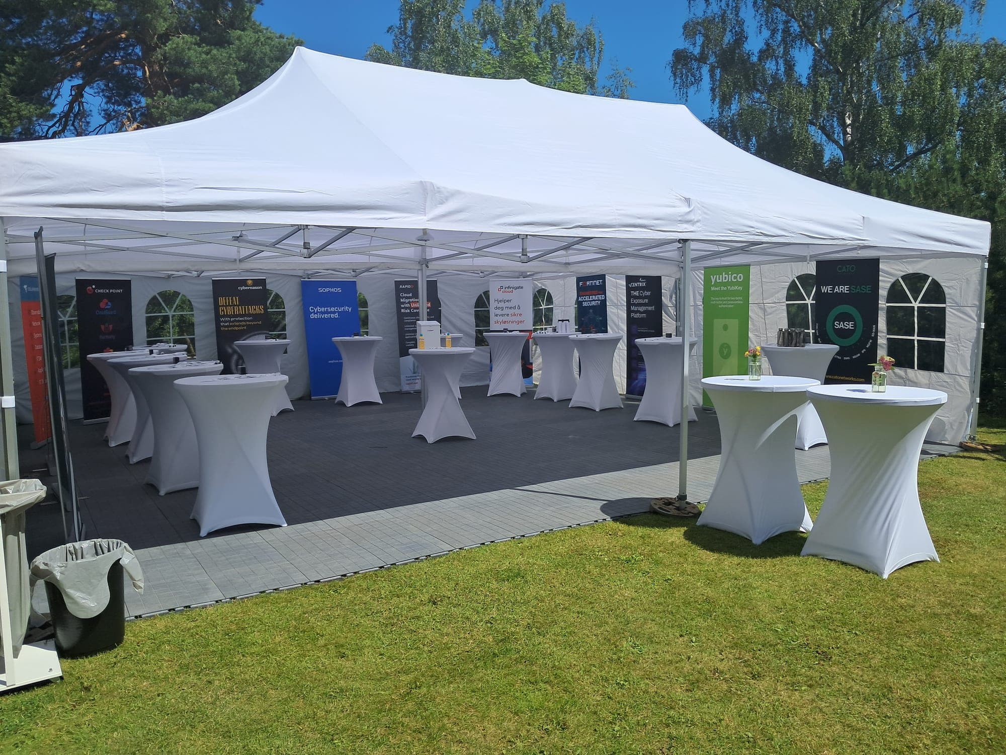 Party tent at Villa Lysaker – photo 6