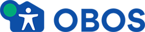 Logo for OBOS — kunde hos Bedre Teltutleie